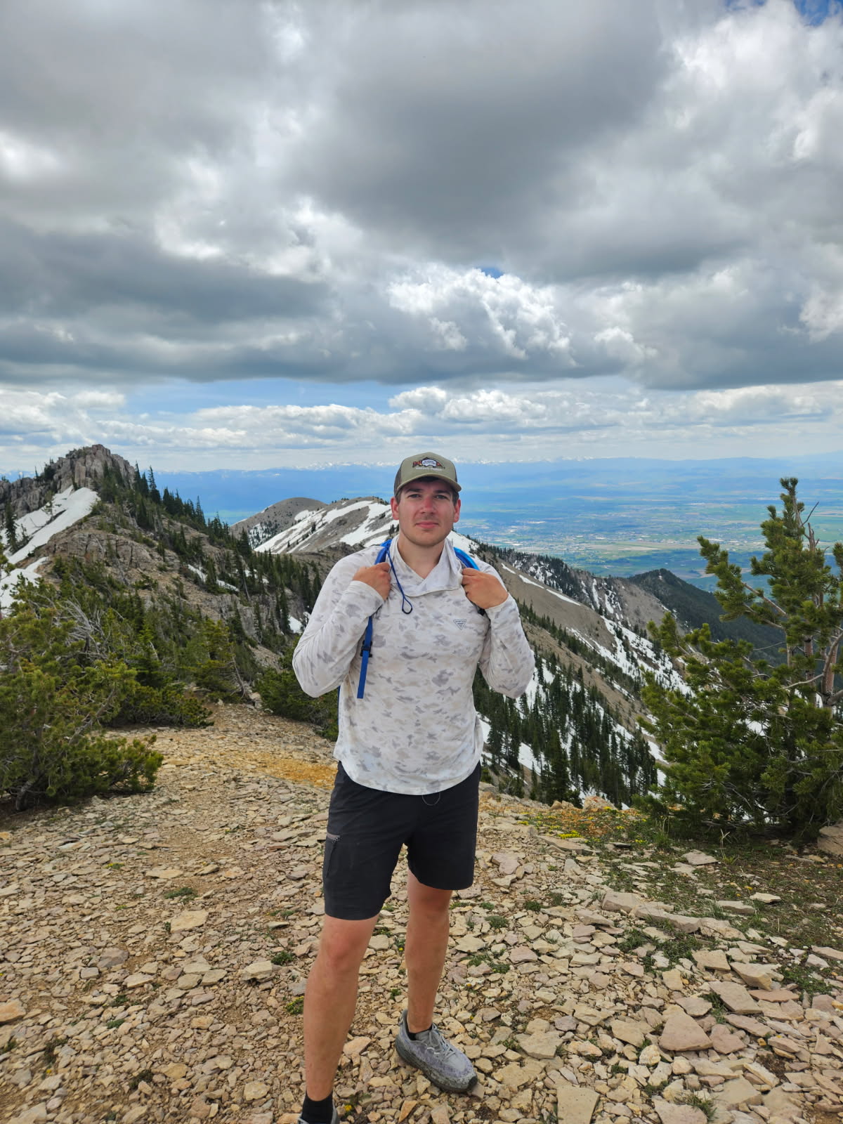 Ryan in the mountains