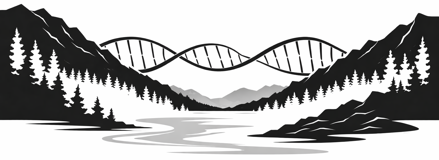 DNA Mountains Banner